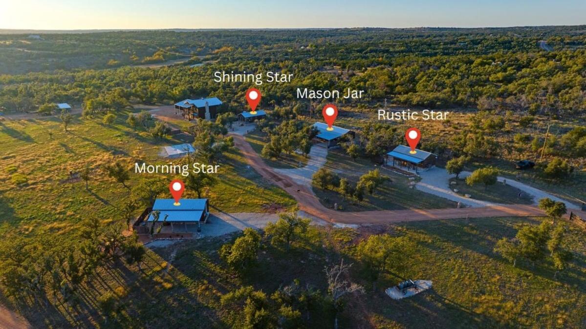 Rockin' R Ranch - 4 Cabins & Sleeps 10 Fredericksburg Exterior foto